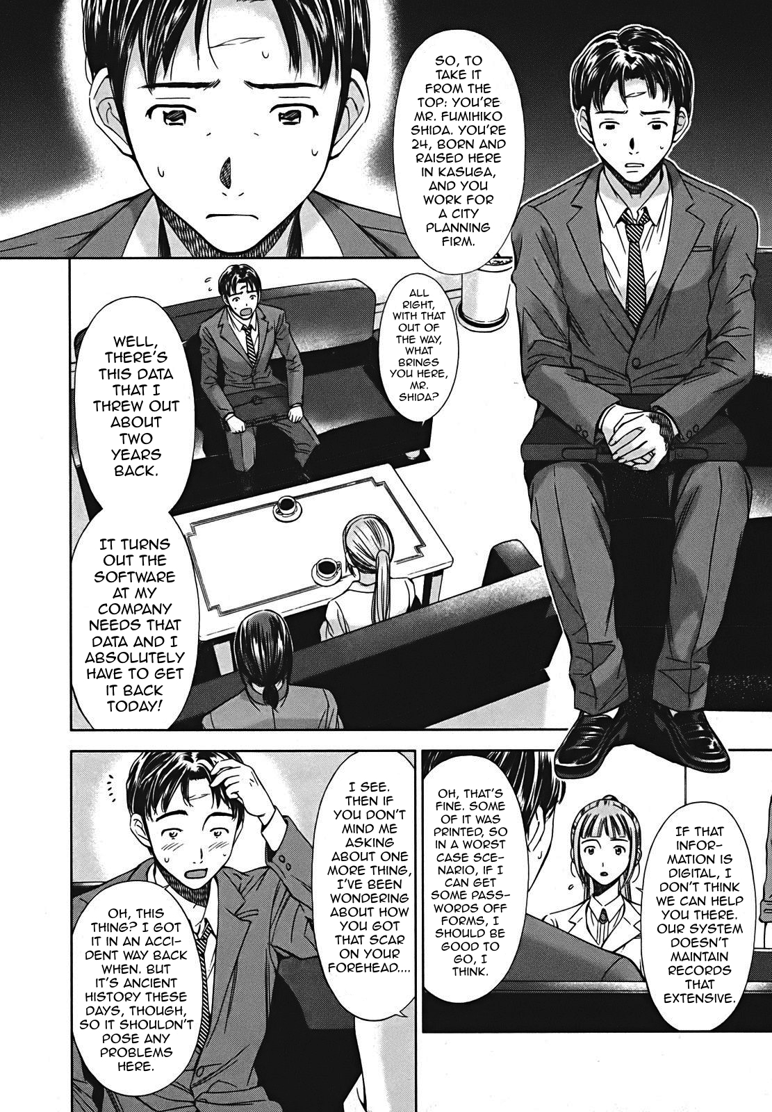 Kimi to Boku no Ashiato - Time Travel Kasuga Kenkyuusho Chapter 7 page 6 - Chapter 7: Scars of a Distant Present