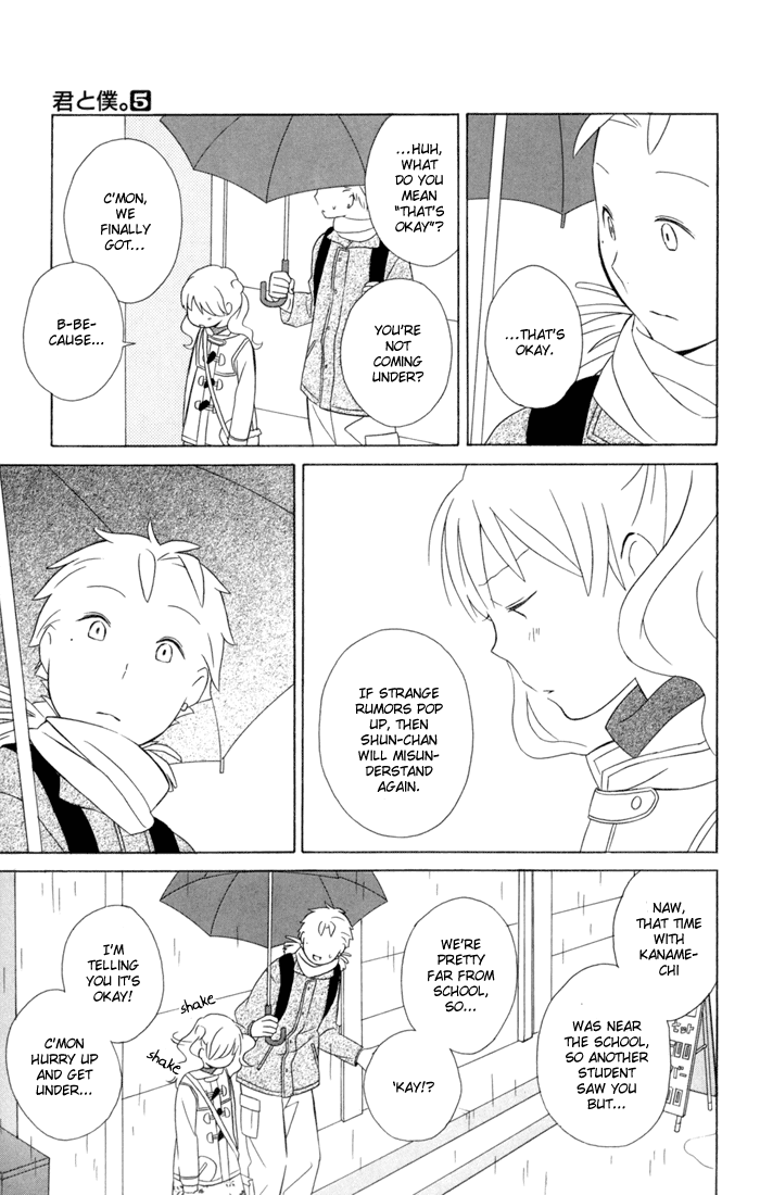 Kimi to Boku Chapter 20 page 21 - Chapter 20