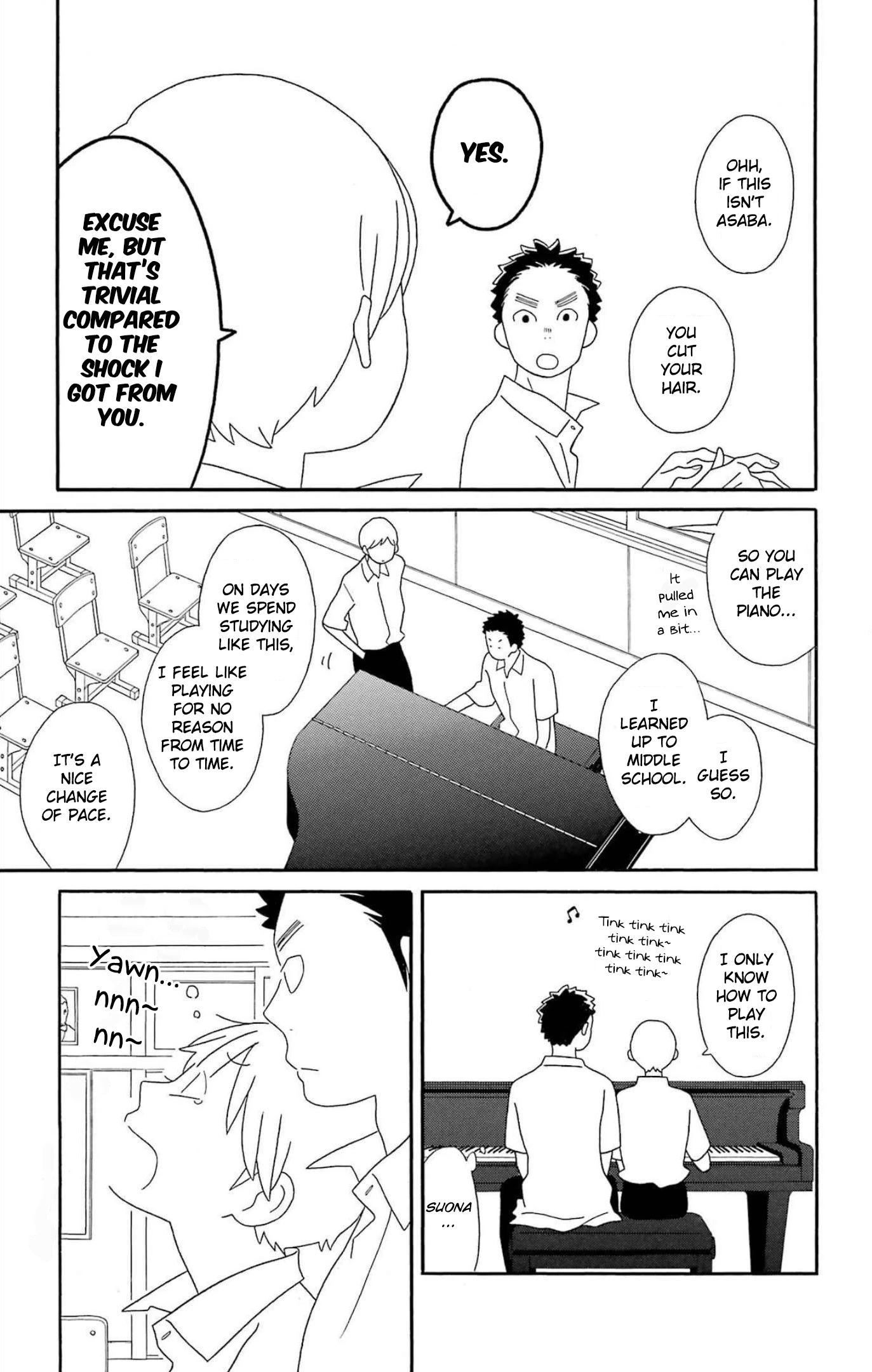 Kimi to Boku Chapter 76 page 18 - Chapter 76: Along with the melody