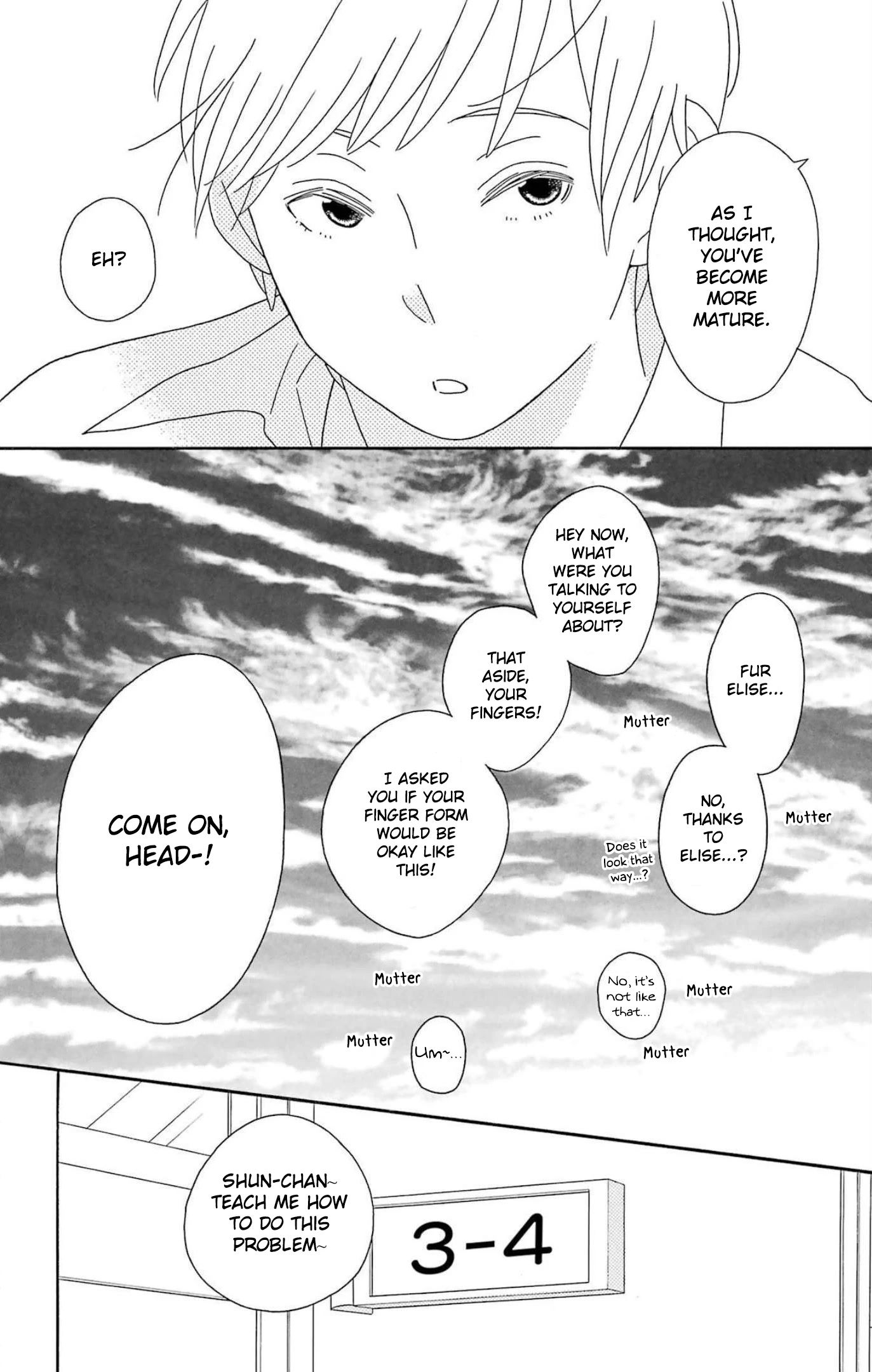 Kimi to Boku Chapter 76 page 25 - Chapter 76: Along with the melody