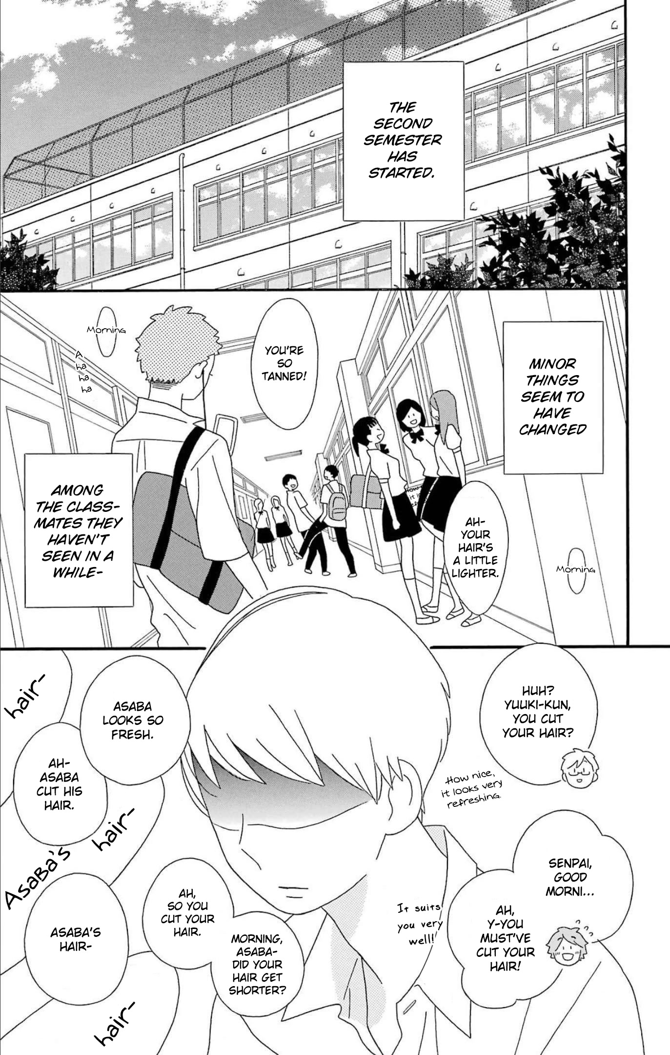 Kimi to Boku Chapter 76 page 8 - Chapter 76: Along with the melody