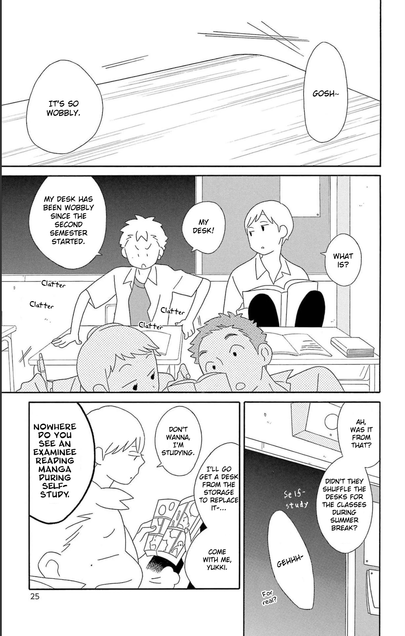 Kimi to Boku Chapter 77 page 1 - Chapter 77: Mild green apple