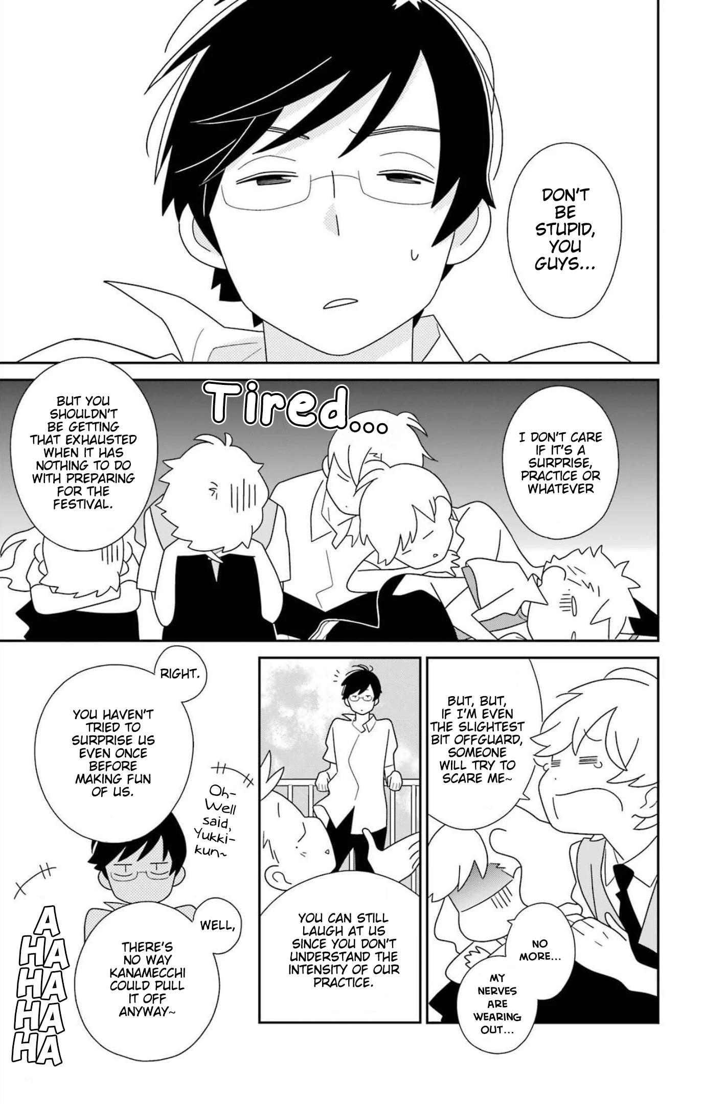Kimi to Boku Chapter 79 page 8 - Chapter 79: triangle