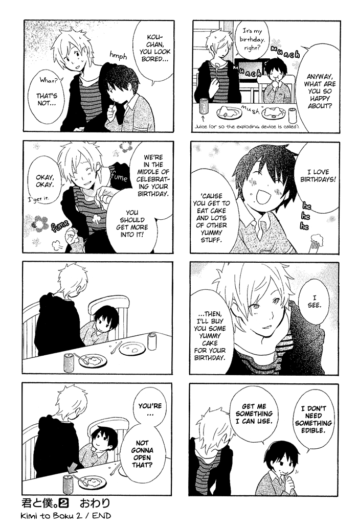 Kimi to Boku Chapter 8.5 page 21 - Chapter 8.5