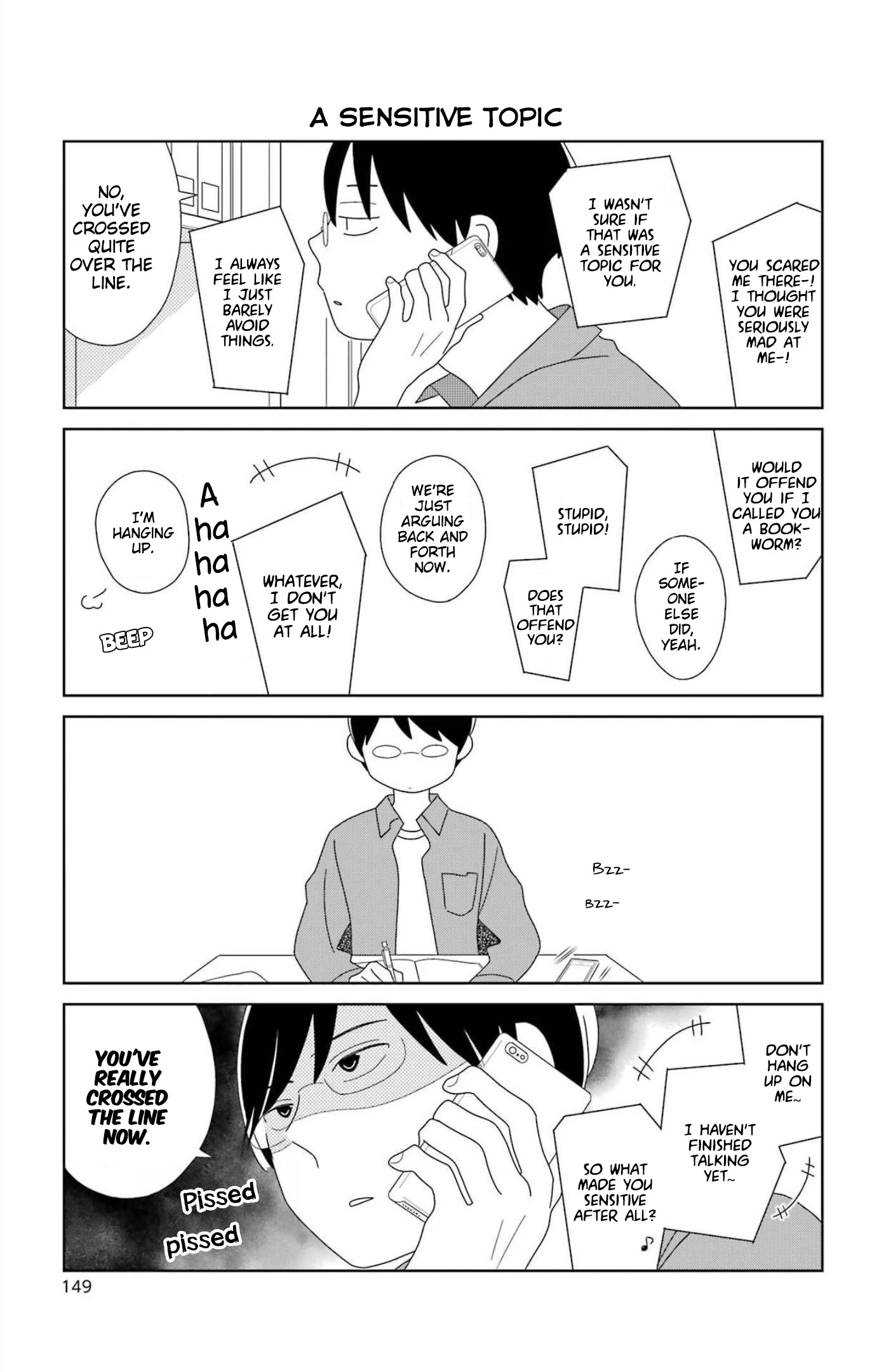 Kimi to Boku Chapter 80.1 page 5 - Chapter 80.1: Extra Scene: Tsukahara-kun and Kujou-kun