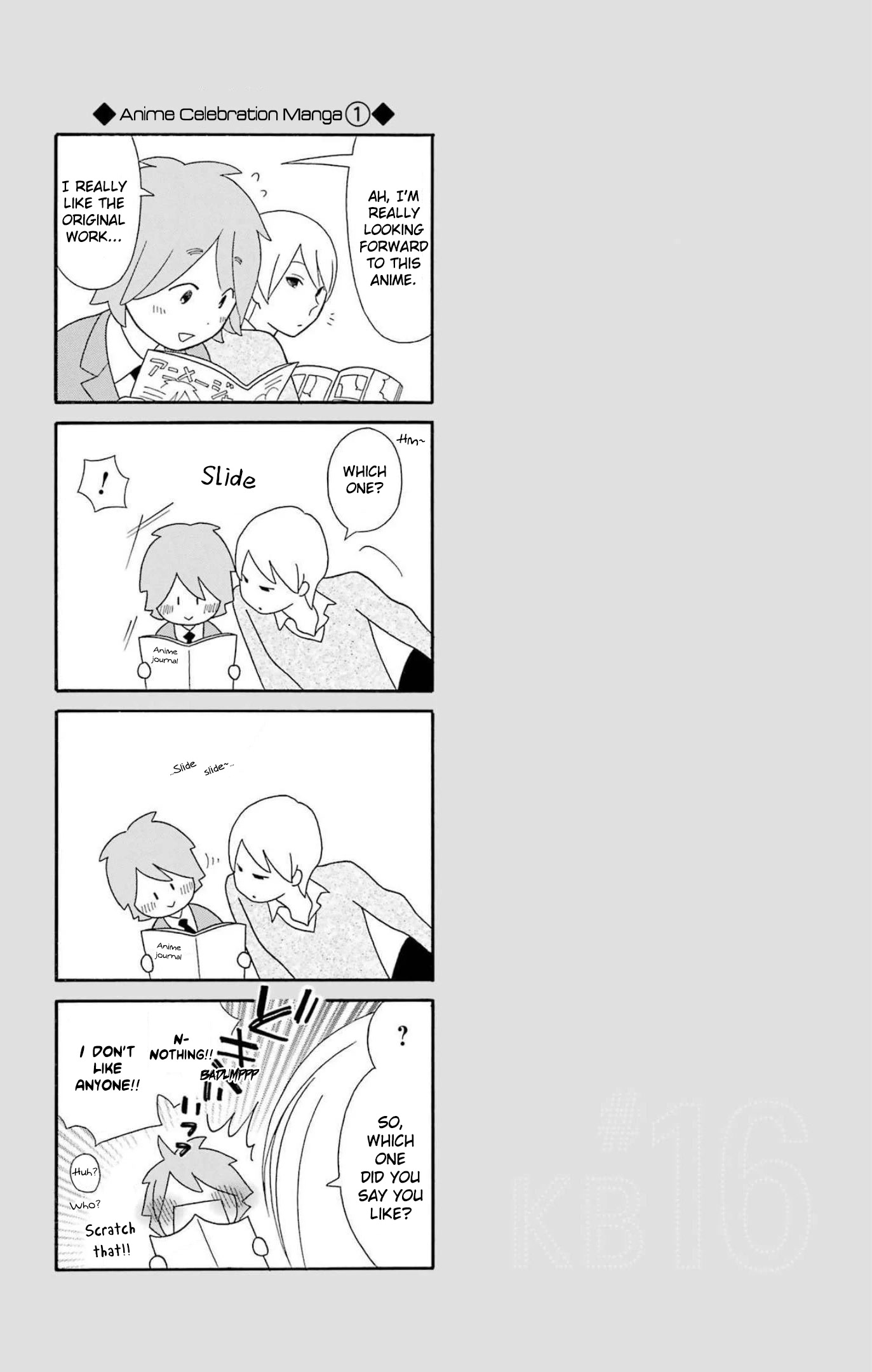 Kimi to Boku Chapter 80.2 page 14 - Chapter 80.2: Omake