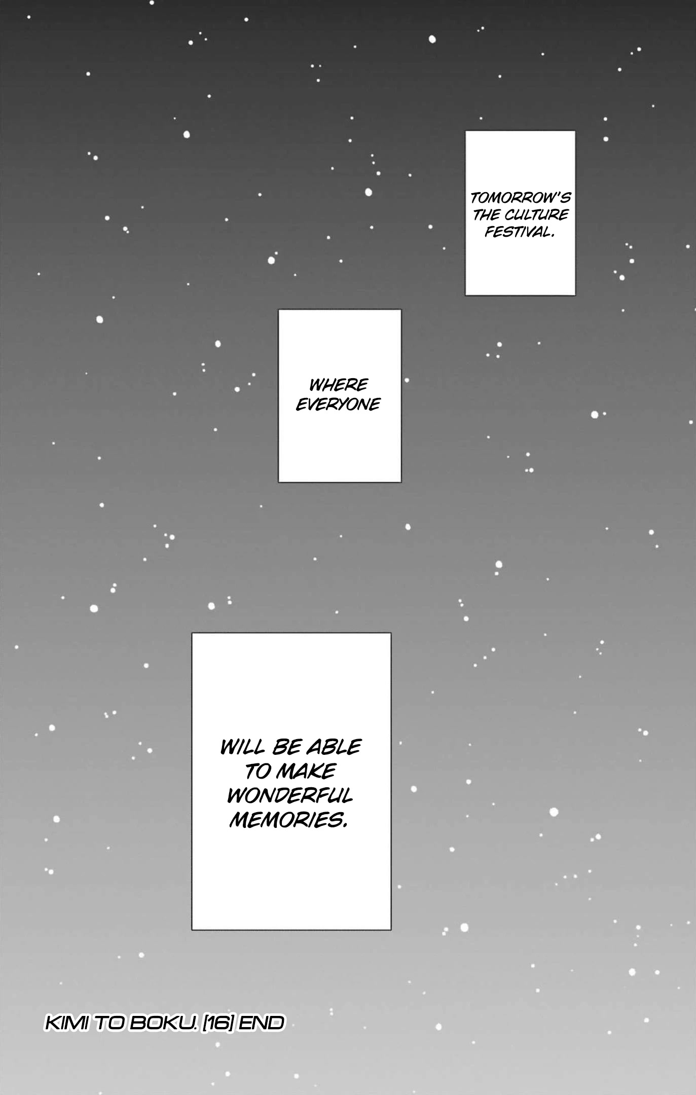 Kimi to Boku Chapter 80 page 36 - Chapter 80: The flower blossoms