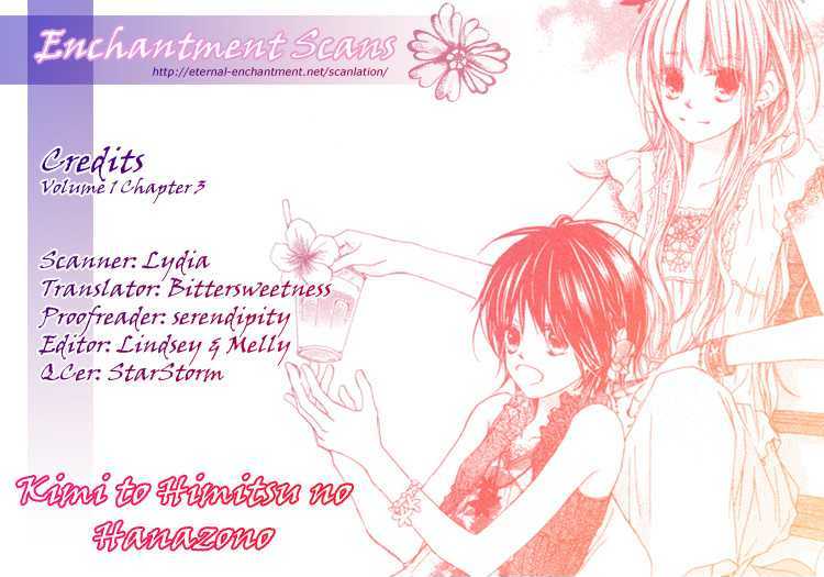 Kimi to Himitsu no Hanazono Chapter 3 page 1 - Chapter 3