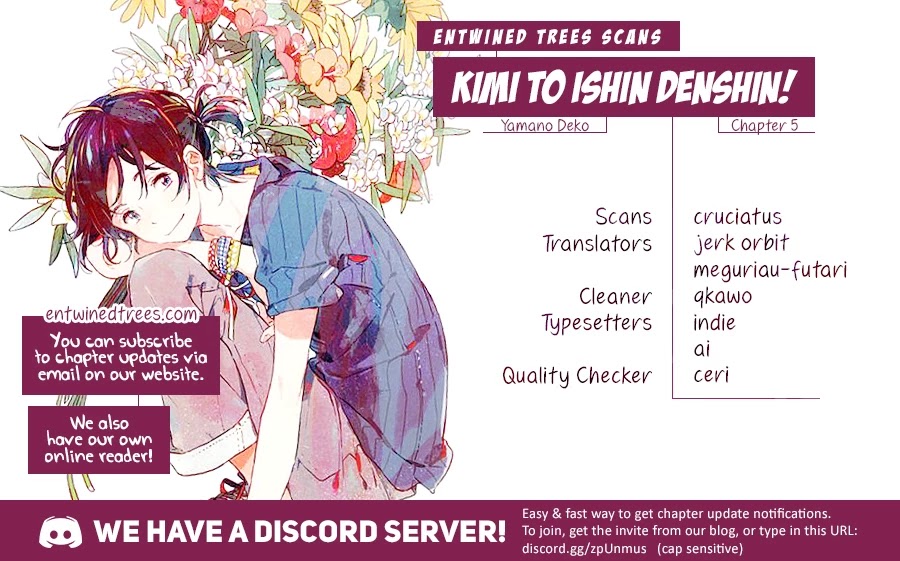 Kimi to Ishin Denshin! Chapter 5 page 19 - Chapter 5