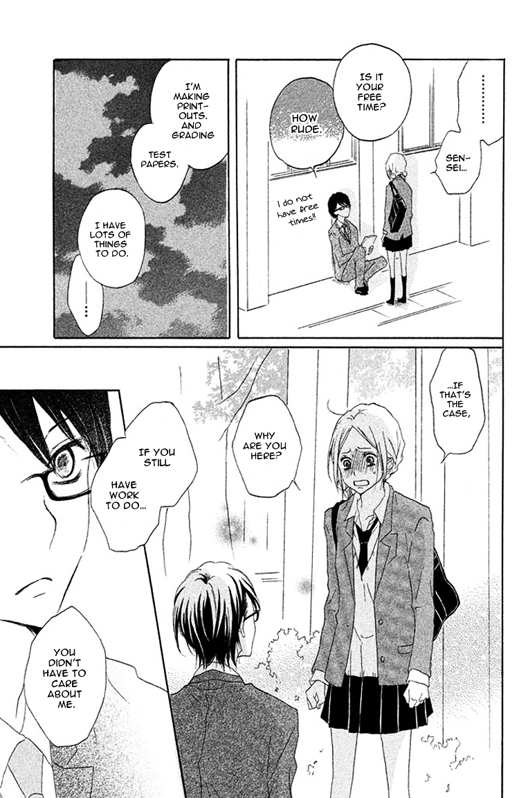 Kimi to Kyun Koi, Shiyou. Chapter 2 page 23 - Chapter 2 : You See, Sensei. by HARUKI Saki