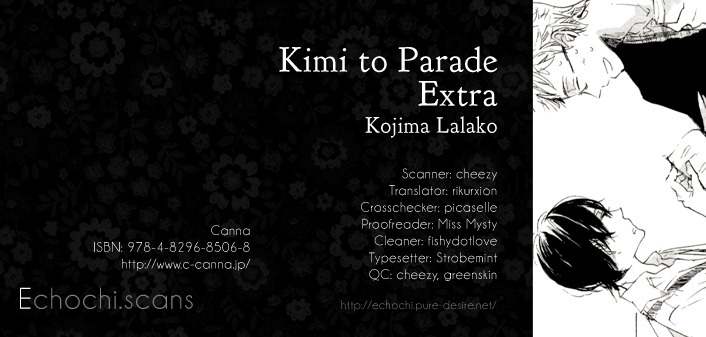 Kimi to Parade Chapter 5.5 page 1 - Chapter 5.5: Extra