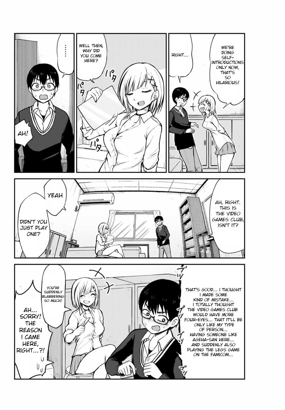 Kimi to Pico-Pico Chapter 1 page 10 - Chapter 1: The Video Games Club's Gyaru