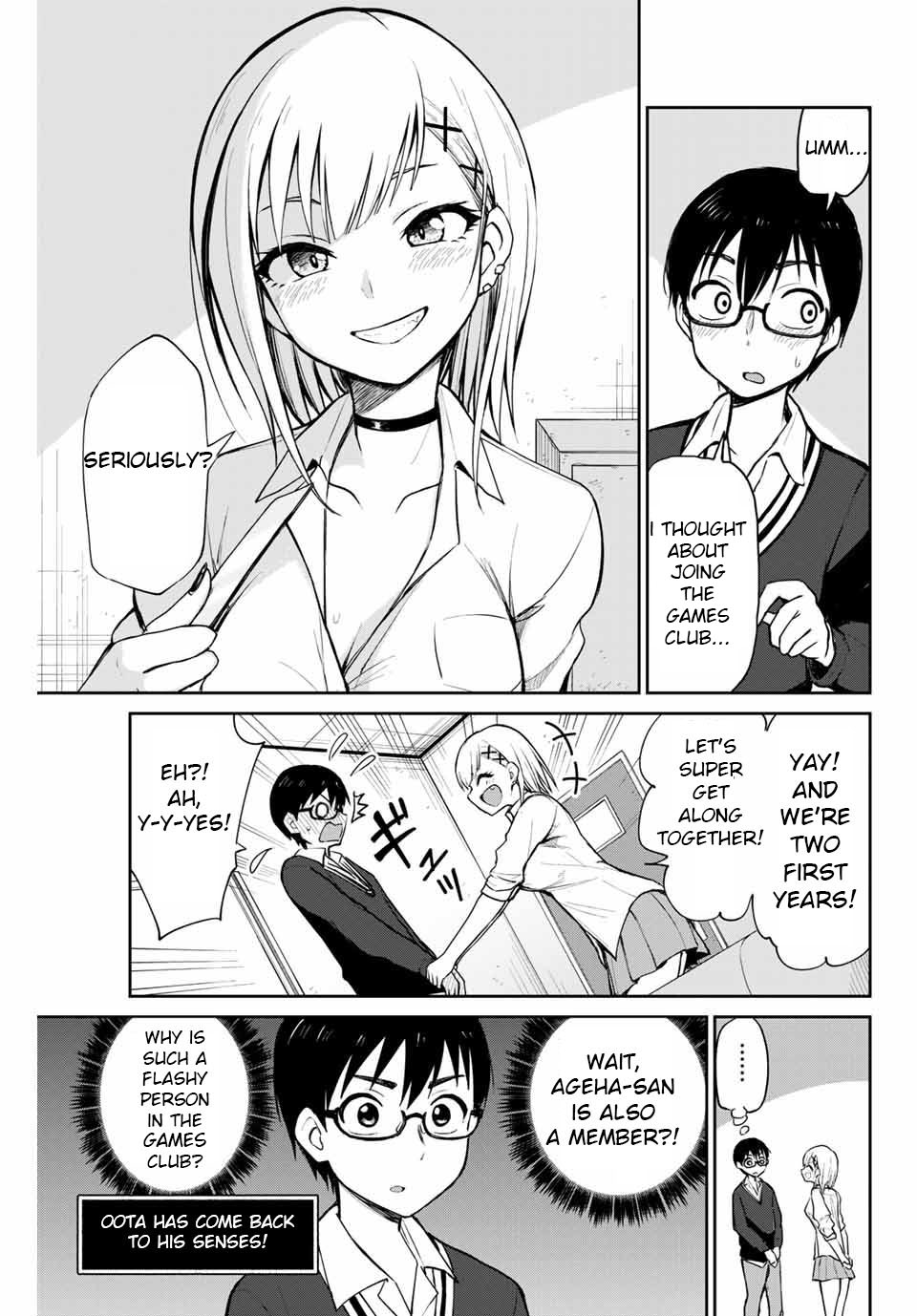Kimi to Pico-Pico Chapter 1 page 11 - Chapter 1: The Video Games Club's Gyaru