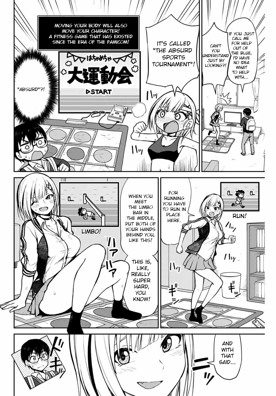 Kimi to Pico-Pico Chapter 1 page 4 - Chapter 1: The Video Games Club's Gyaru