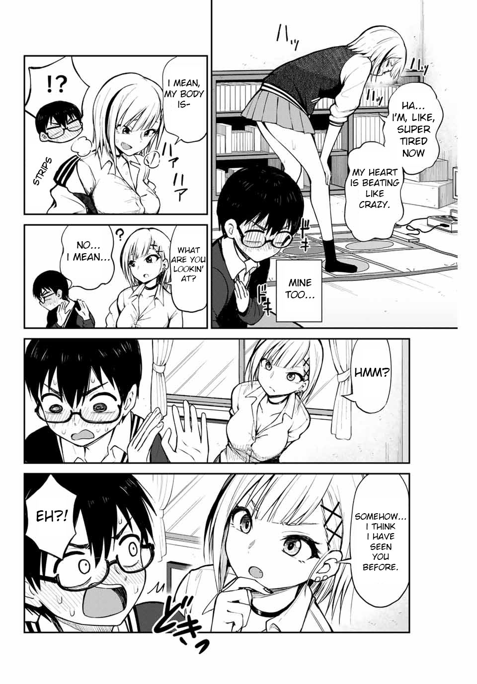 Kimi to Pico-Pico Chapter 1 page 8 - Chapter 1: The Video Games Club's Gyaru