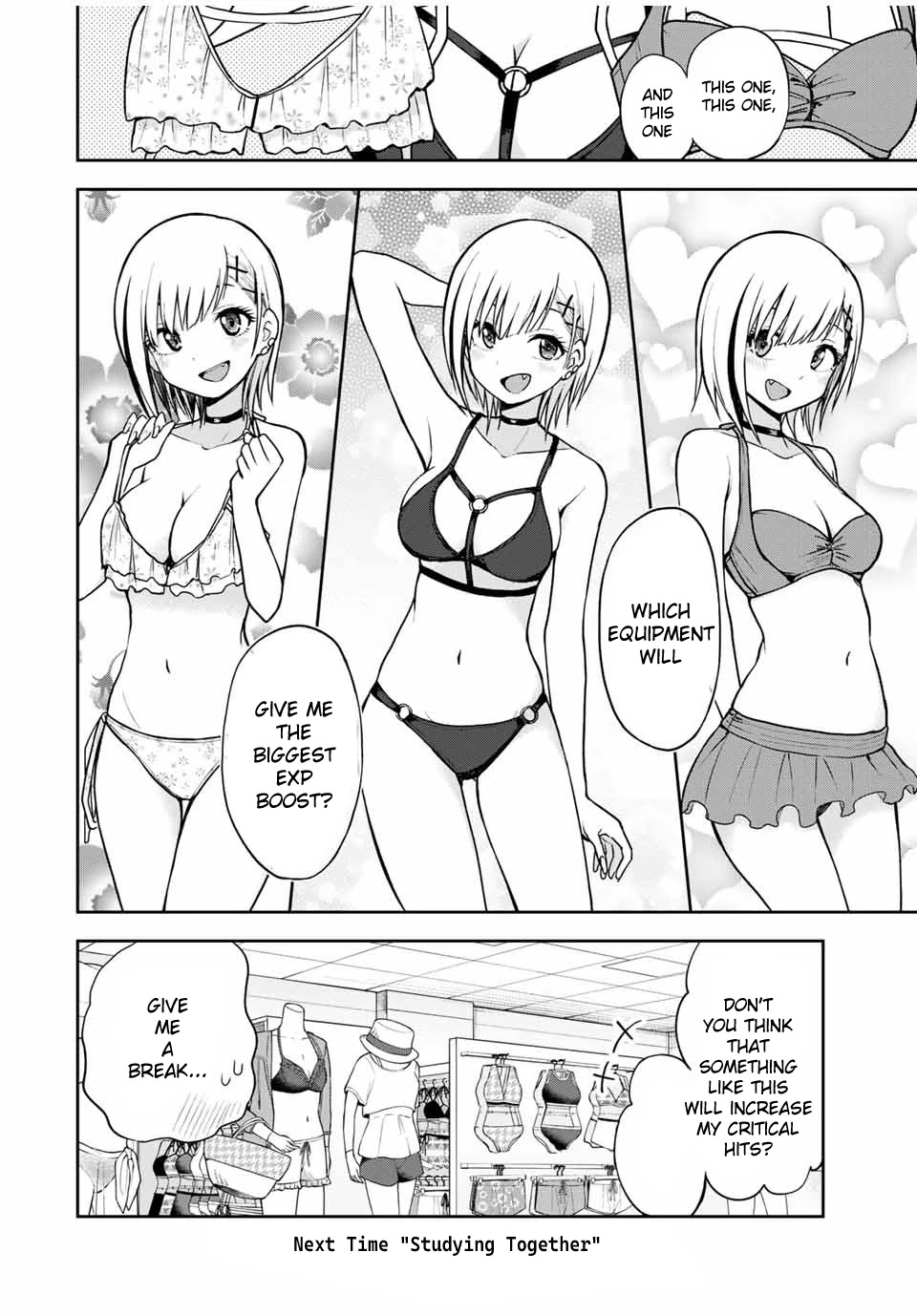 Kimi to Pico-Pico Chapter 13 page 12 - Chapter 13: Buying Bonus Equipment