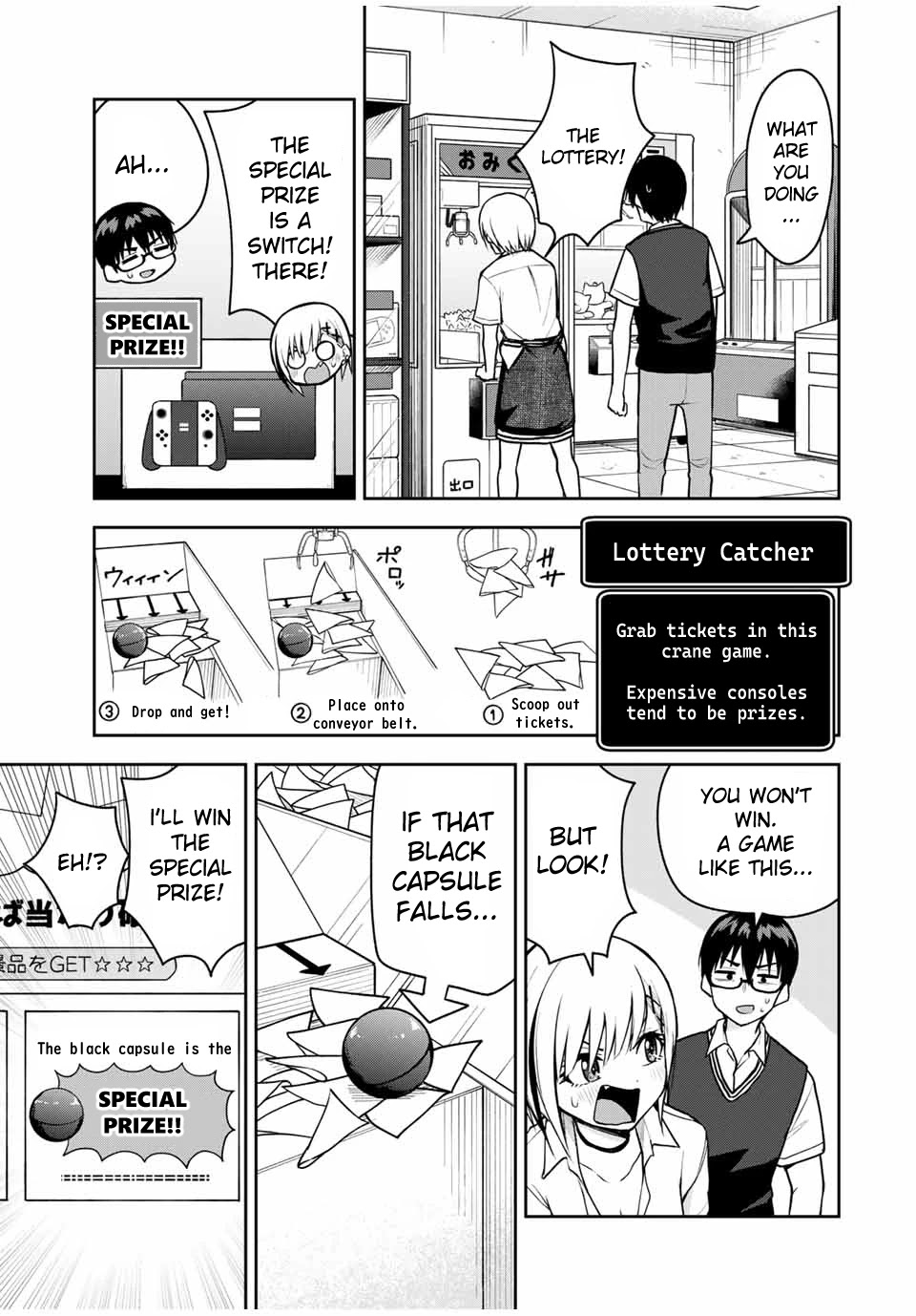 Kimi to Pico-Pico Chapter 15 page 7 - Chapter 15: Lottery Catcher
