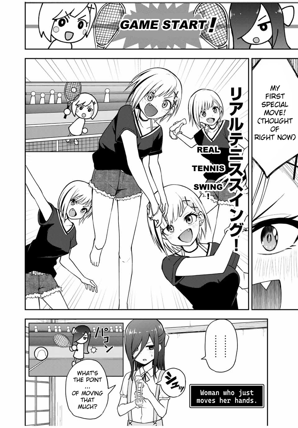 Kimi to Pico-Pico Chapter 17 page 10 - Chapter 17: Carefree Tennis