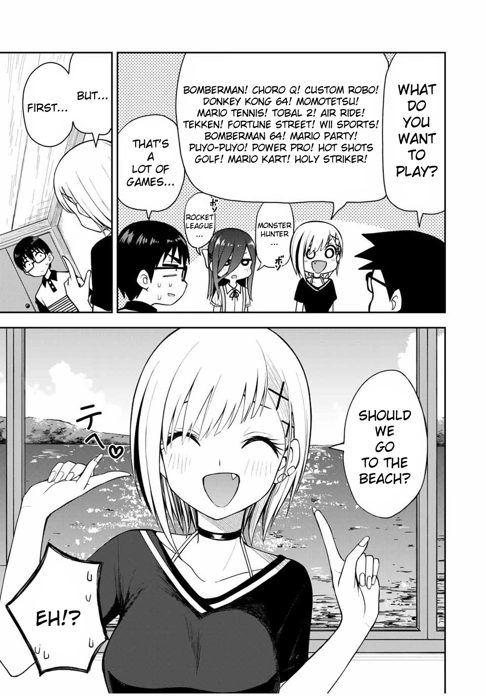 Kimi to Pico-Pico Chapter 17 page 7 - Chapter 17: Carefree Tennis
