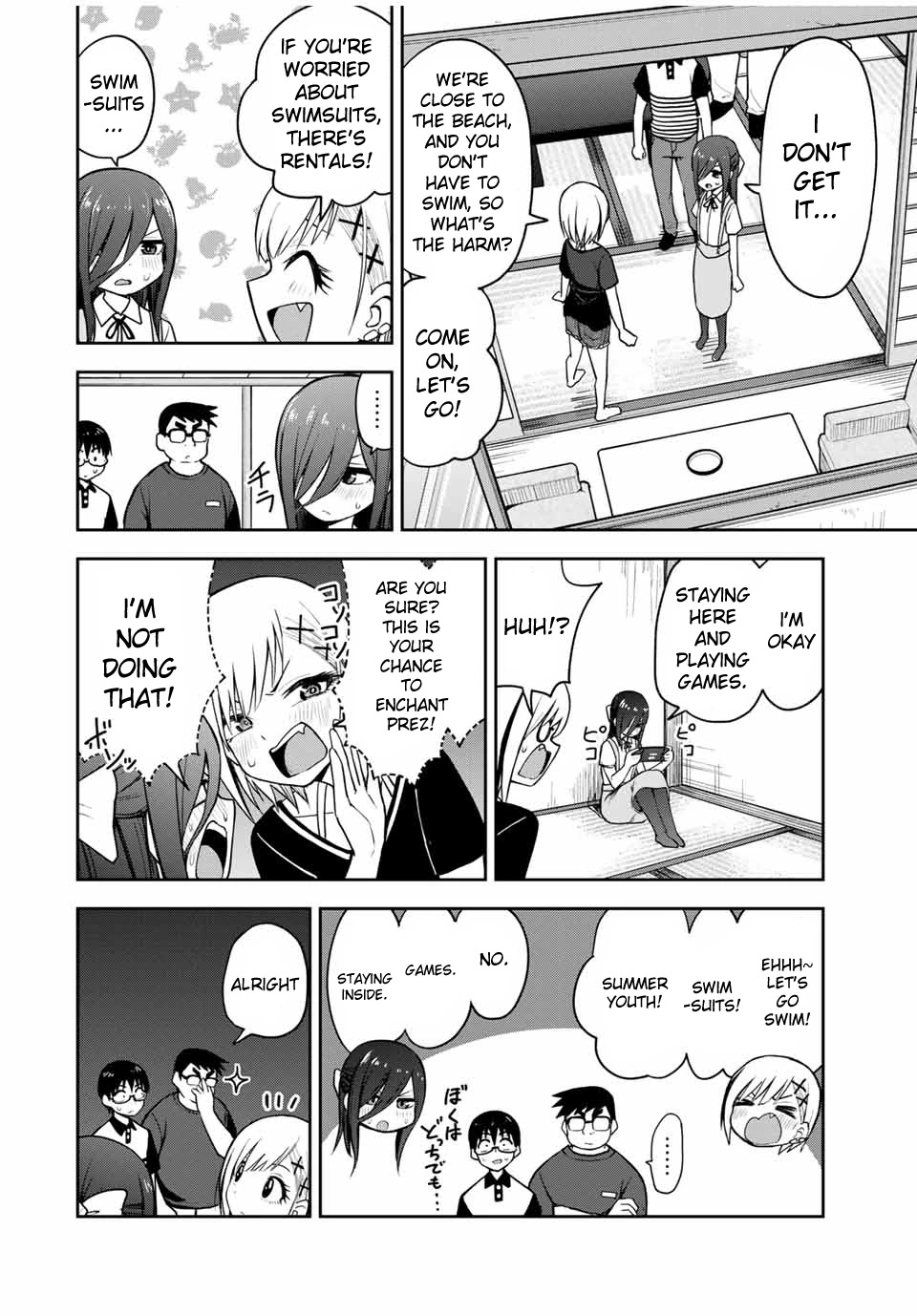 Kimi to Pico-Pico Chapter 17 page 8 - Chapter 17: Carefree Tennis