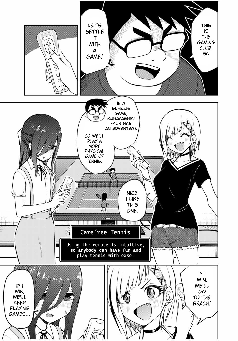 Kimi to Pico-Pico Chapter 17 page 9 - Chapter 17: Carefree Tennis