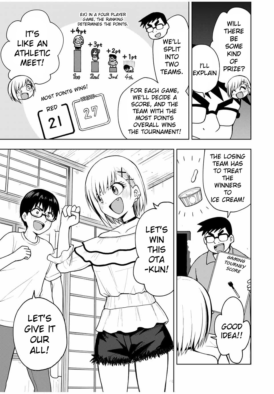 Kimi to Pico-Pico Chapter 19 page 3 - Chapter 19: All Day Gaming Tournament