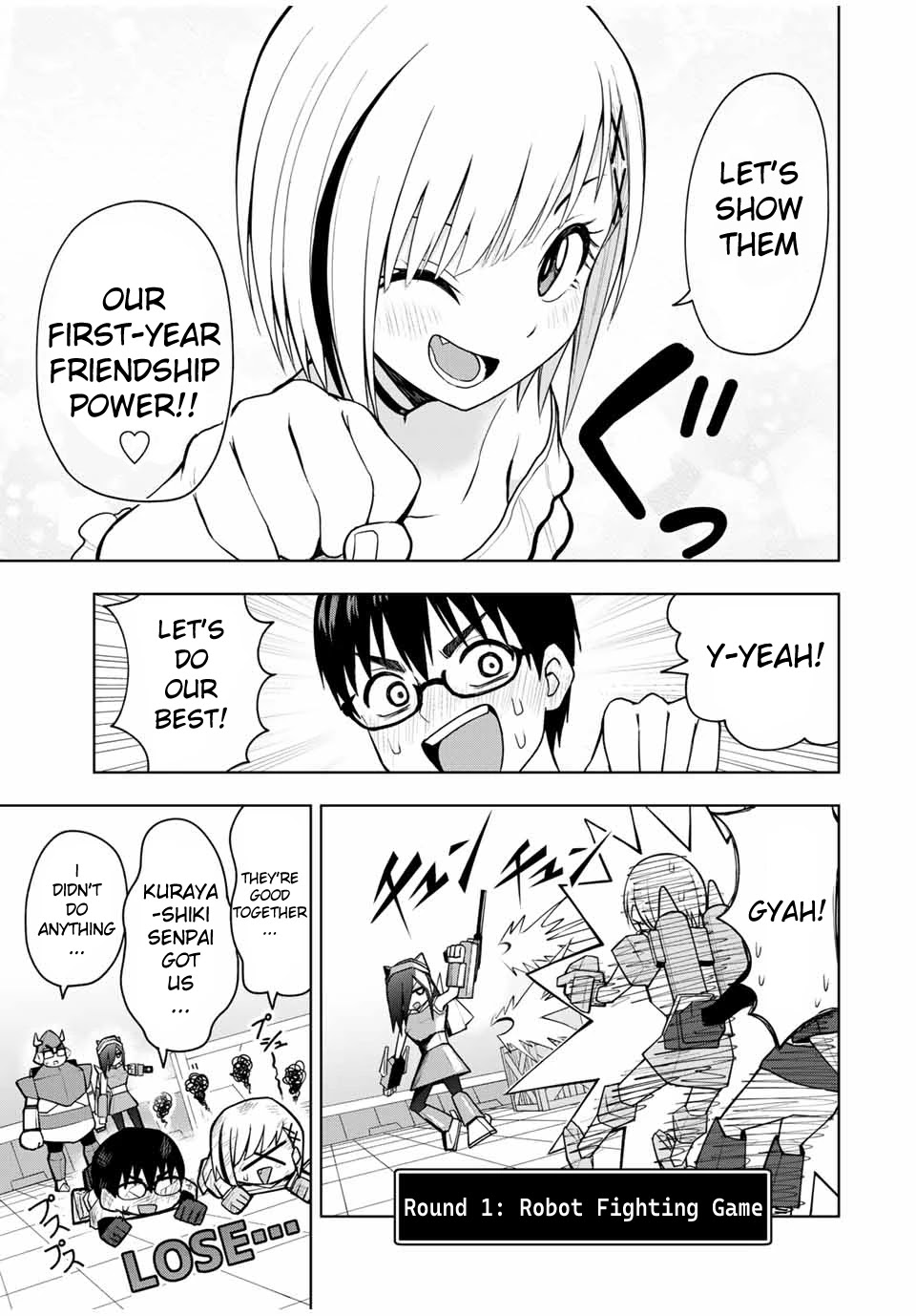 Kimi to Pico-Pico Chapter 19 page 5 - Chapter 19: All Day Gaming Tournament