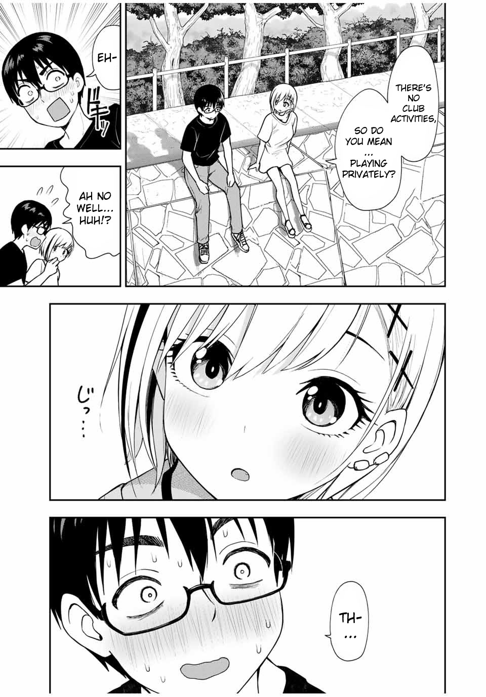Kimi to Pico-Pico Chapter 21 page 7 - Chapter 21: You Mean... Privately?