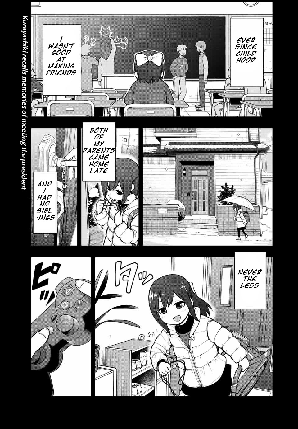Kimi to Pico-Pico Chapter 28 page 1 - Chapter 28: Tsuru-Chan and the Game