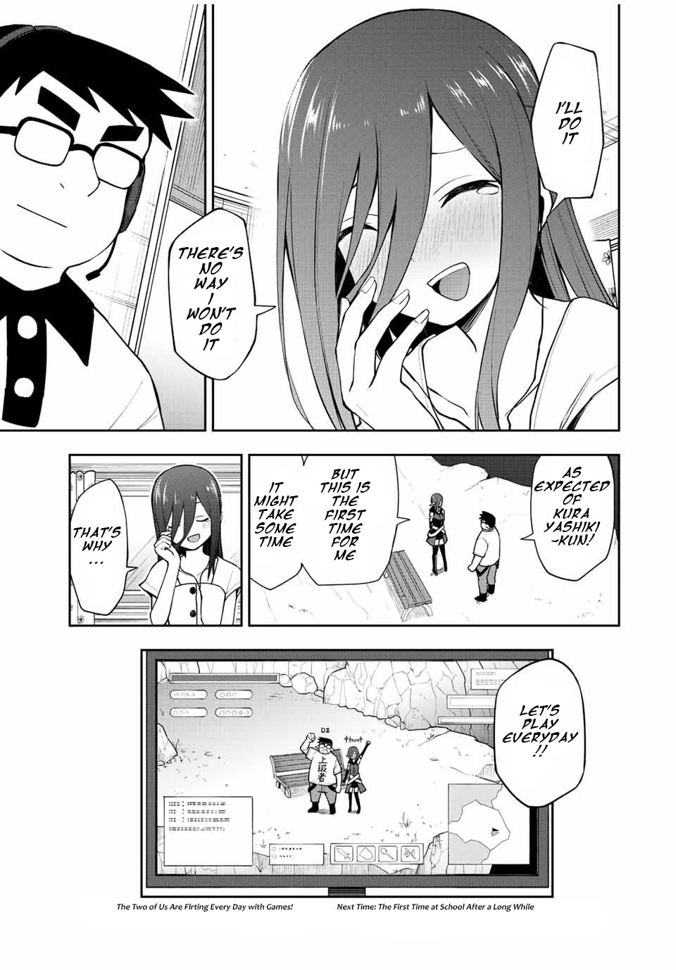 Kimi to Pico-Pico Chapter 28 page 15 - Chapter 28: Tsuru-Chan and the Game