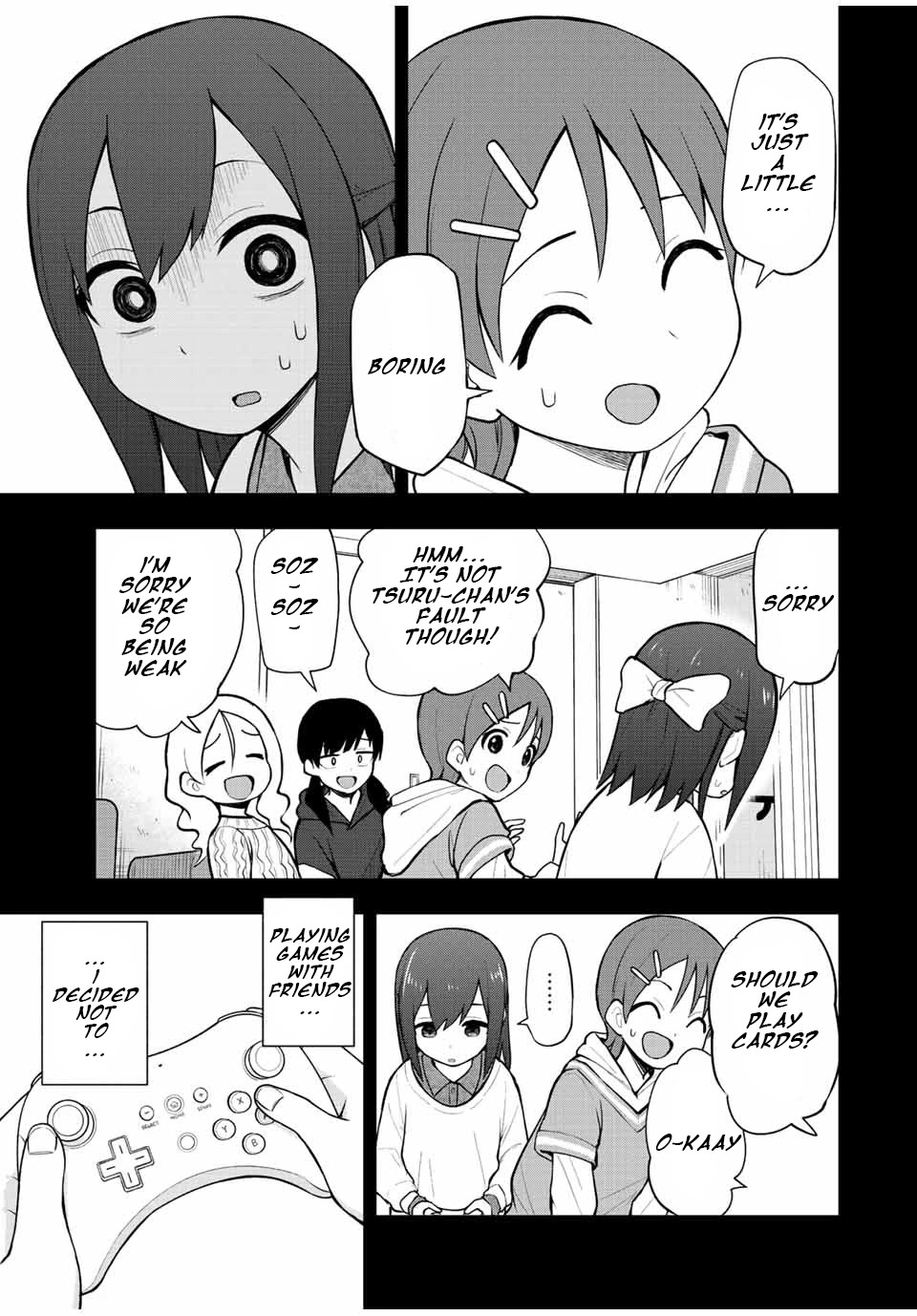Kimi to Pico-Pico Chapter 28 page 5 - Chapter 28: Tsuru-Chan and the Game