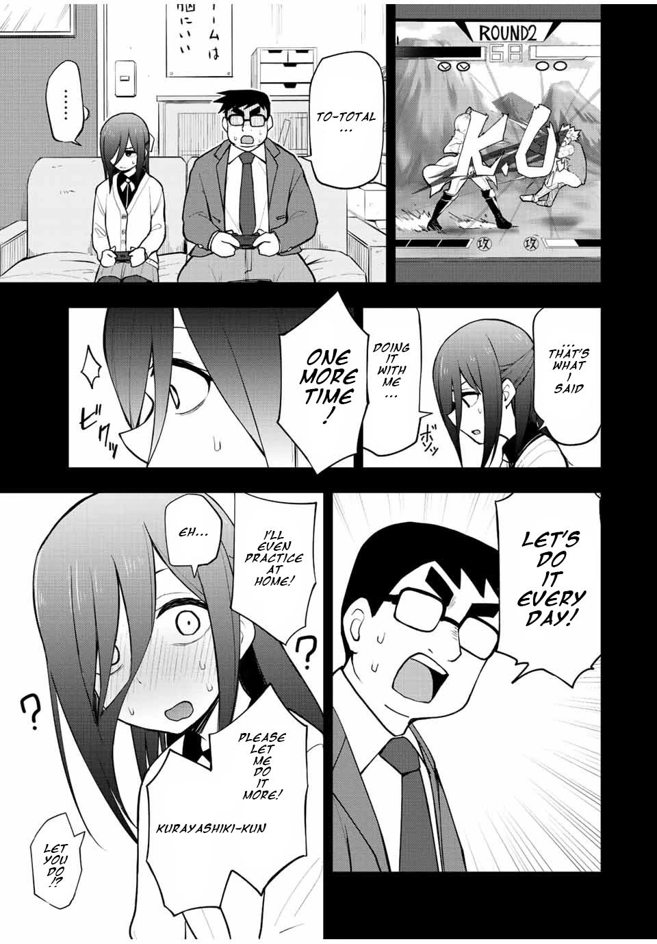 Kimi to Pico-Pico Chapter 28 page 7 - Chapter 28: Tsuru-Chan and the Game