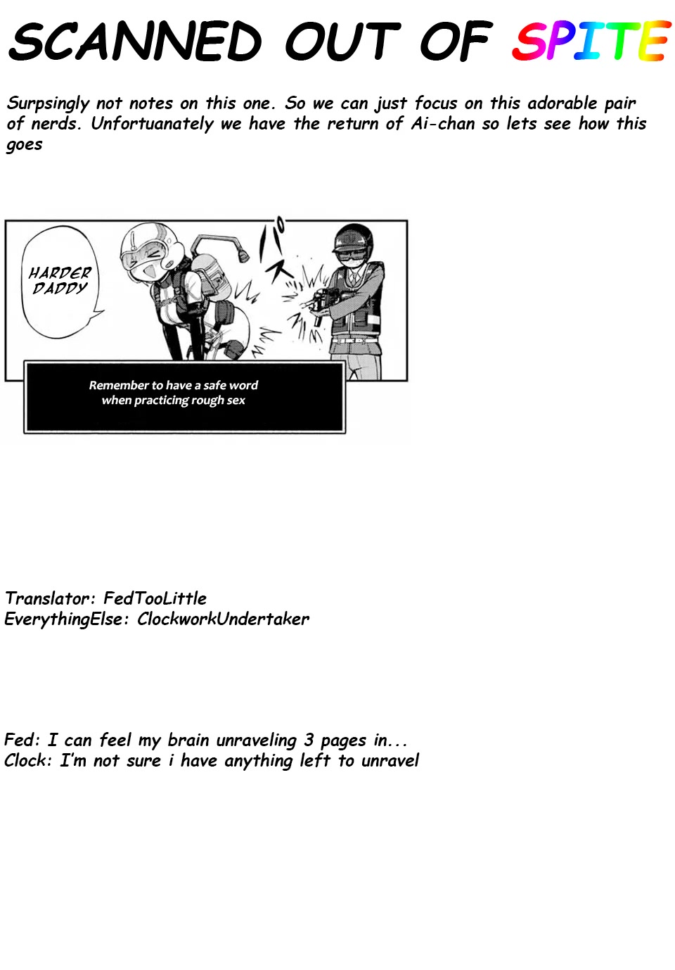 Kimi to Pico-Pico Chapter 34 page 13 - Chapter 34: Earth Defense Force 5