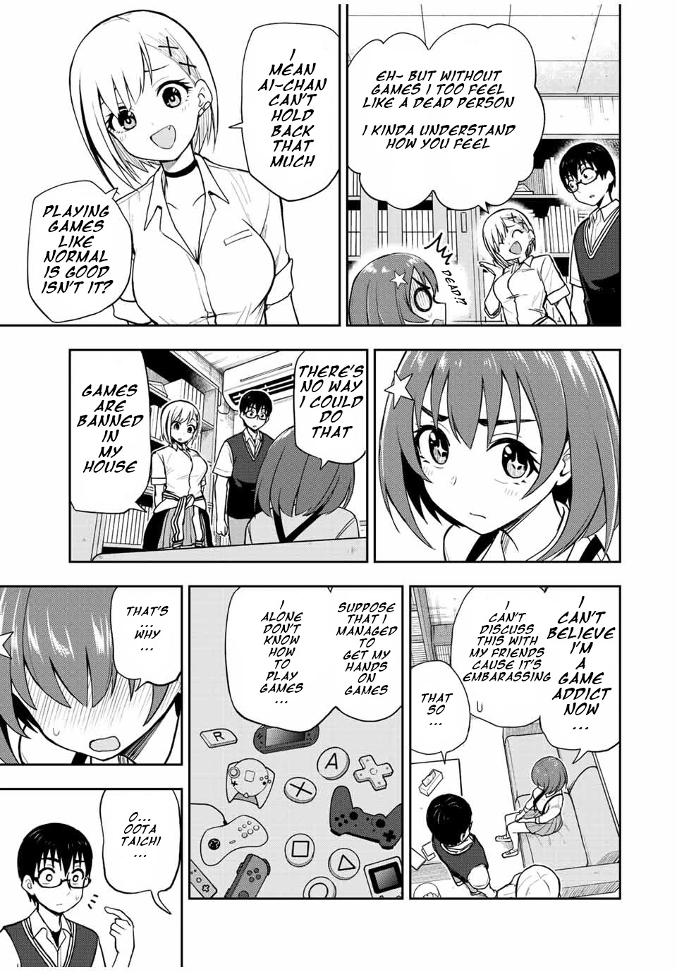 Kimi to Pico-Pico Chapter 35 page 11 - Chapter 35: Game Withdrawal Symptoms...!!