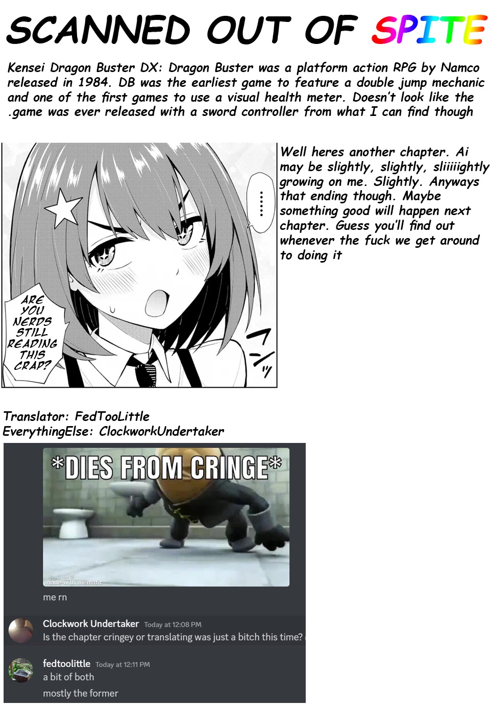 Kimi to Pico-Pico Chapter 36 page 15 - Chapter 36: Kensei Dragon Buster DX