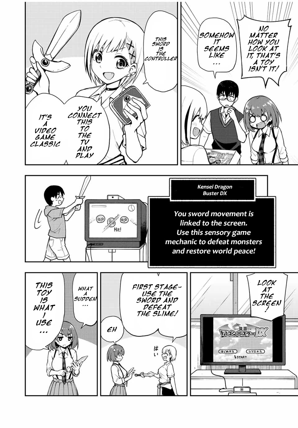 Kimi to Pico-Pico Chapter 36 page 2 - Chapter 36: Kensei Dragon Buster DX