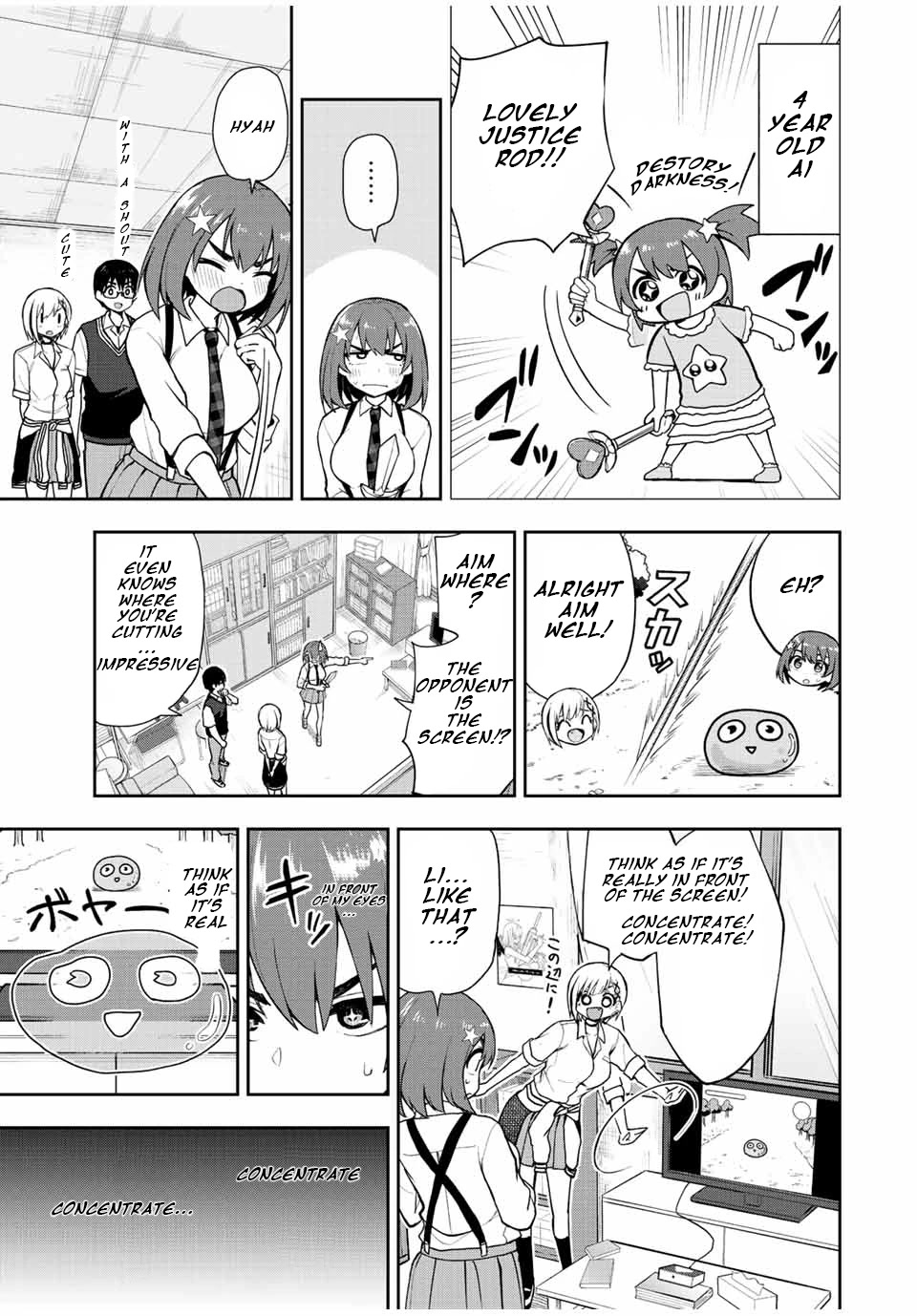 Kimi to Pico-Pico Chapter 36 page 3 - Chapter 36: Kensei Dragon Buster DX