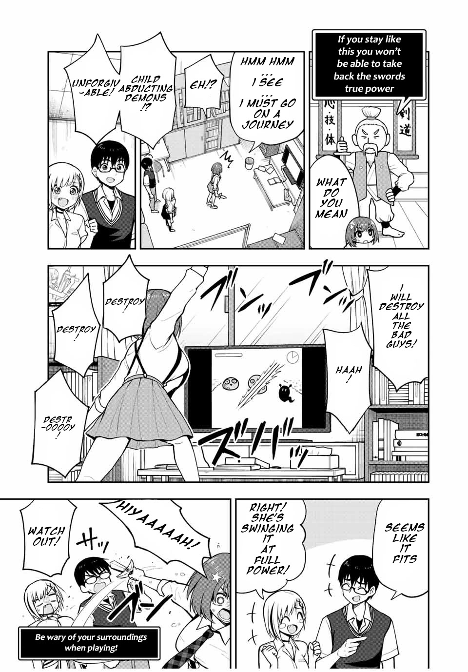 Kimi to Pico-Pico Chapter 36 page 7 - Chapter 36: Kensei Dragon Buster DX
