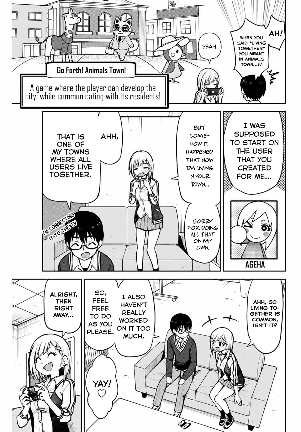 Kimi to Pico-Pico Chapter 4 page 3 - Chapter 4: Go Forth! Animals Town!