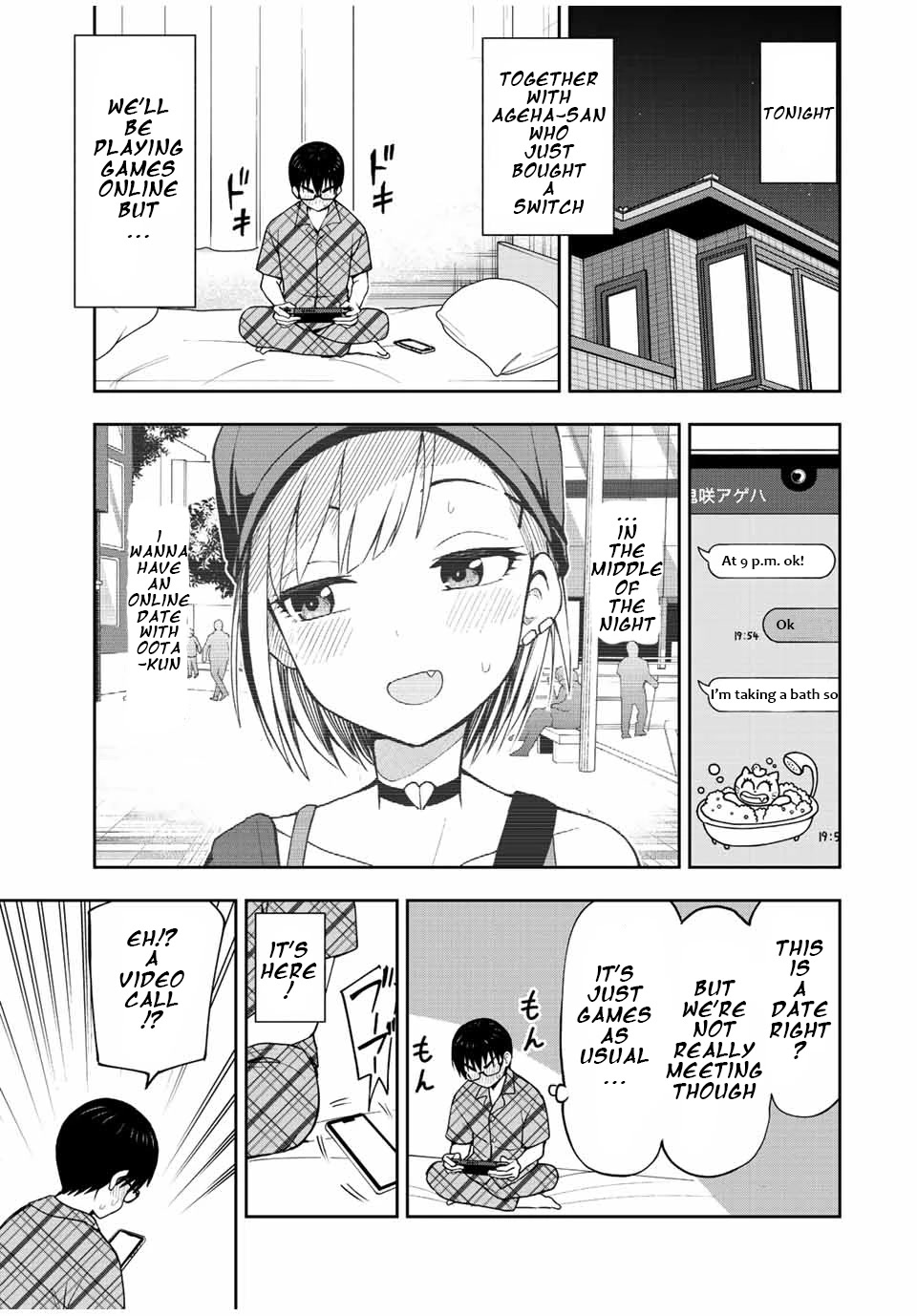 Kimi to Pico-Pico Chapter 40 page 1 - Chapter 40: I Won't Let You Sleep
