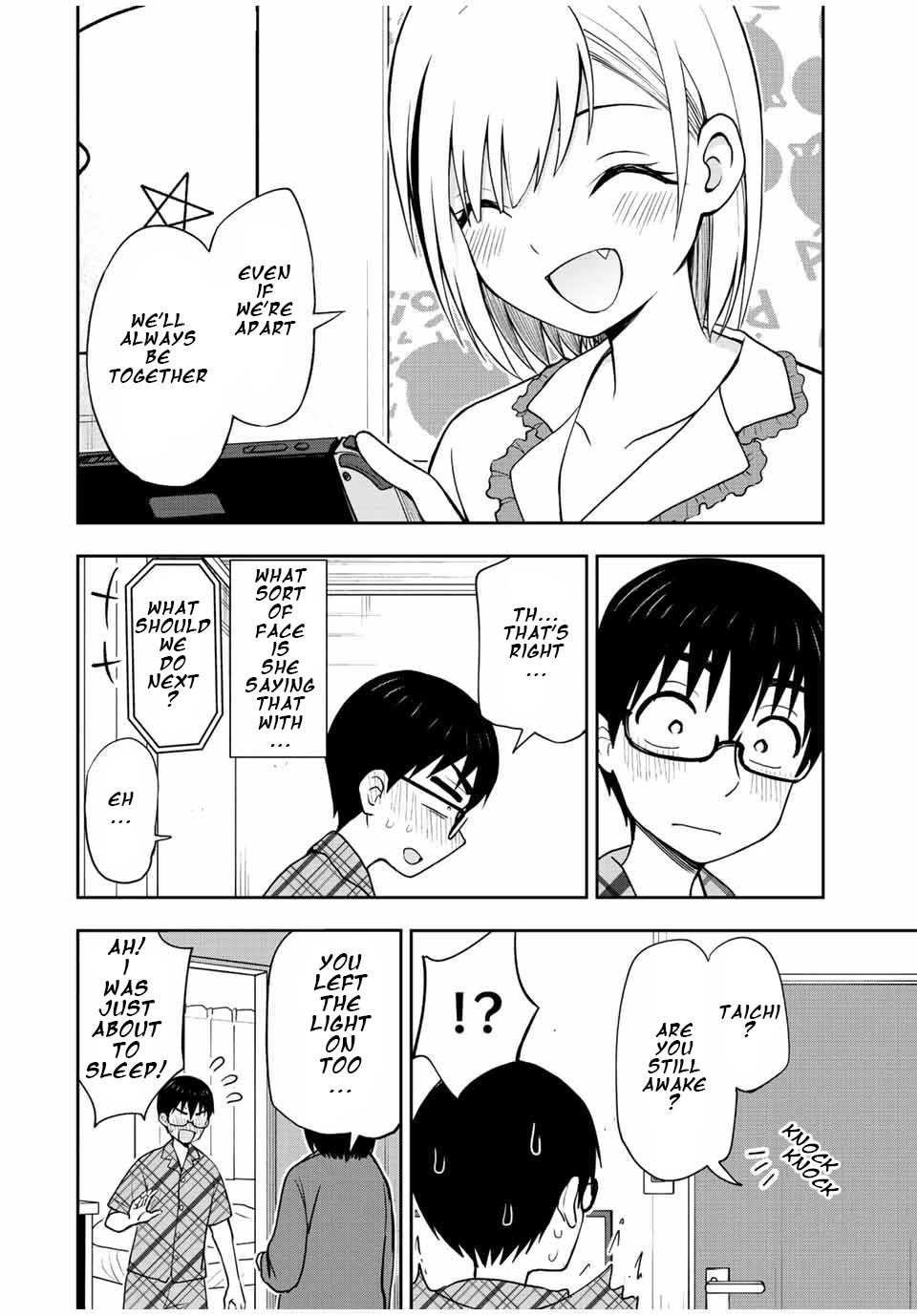 Kimi to Pico-Pico Chapter 40 page 8 - Chapter 40: I Won't Let You Sleep