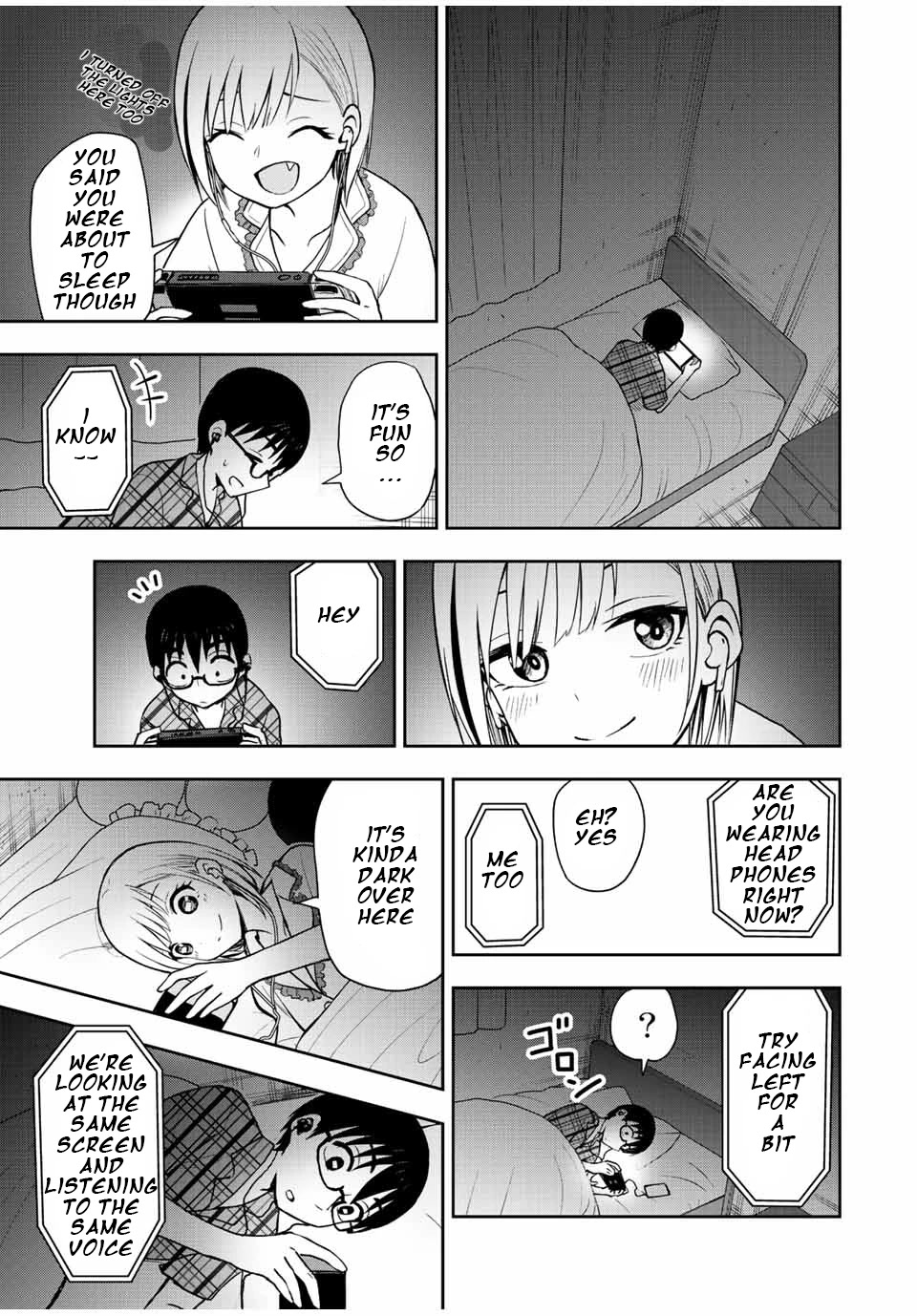 Kimi to Pico-Pico Chapter 40 page 9 - Chapter 40: I Won't Let You Sleep