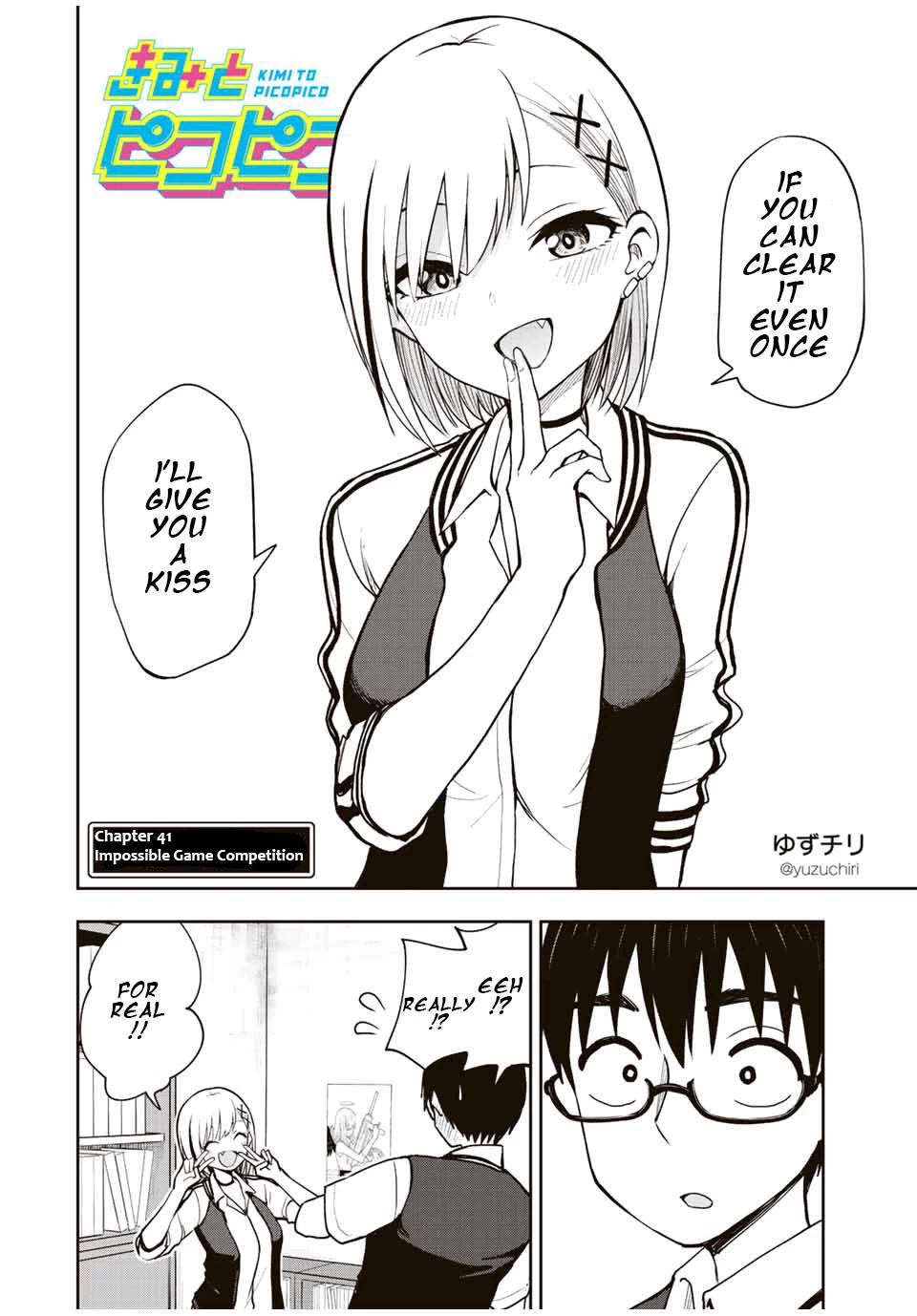 Kimi to Pico-Pico Chapter 41 page 2 - Chapter 41: Impossible Game Competition