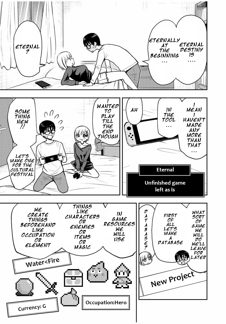 Kimi to Pico-Pico Chapter 43 page 7 - Chapter 43: RPGTool