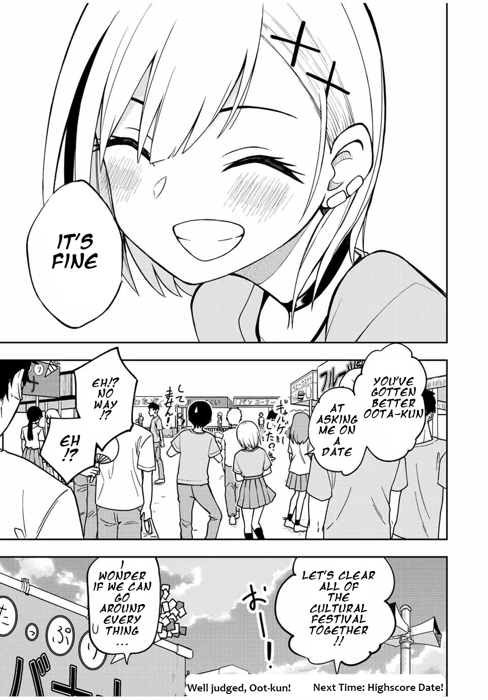 Kimi to Pico-Pico Chapter 45 page 13 - Chapter 45: You've Gotten Better, Oota-kun