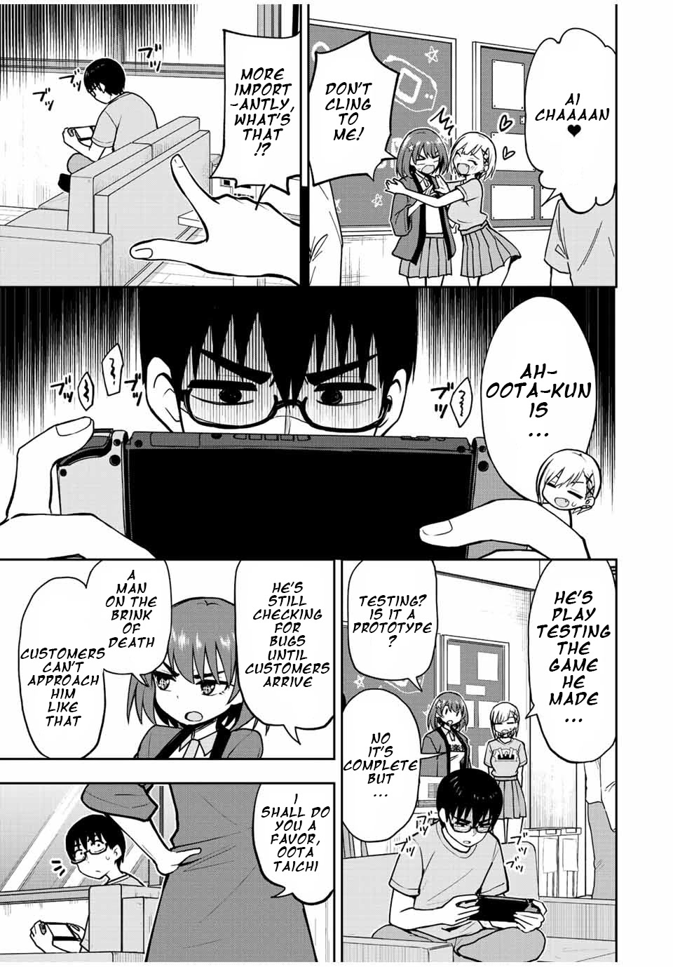 Kimi to Pico-Pico Chapter 45 page 5 - Chapter 45: You've Gotten Better, Oota-kun
