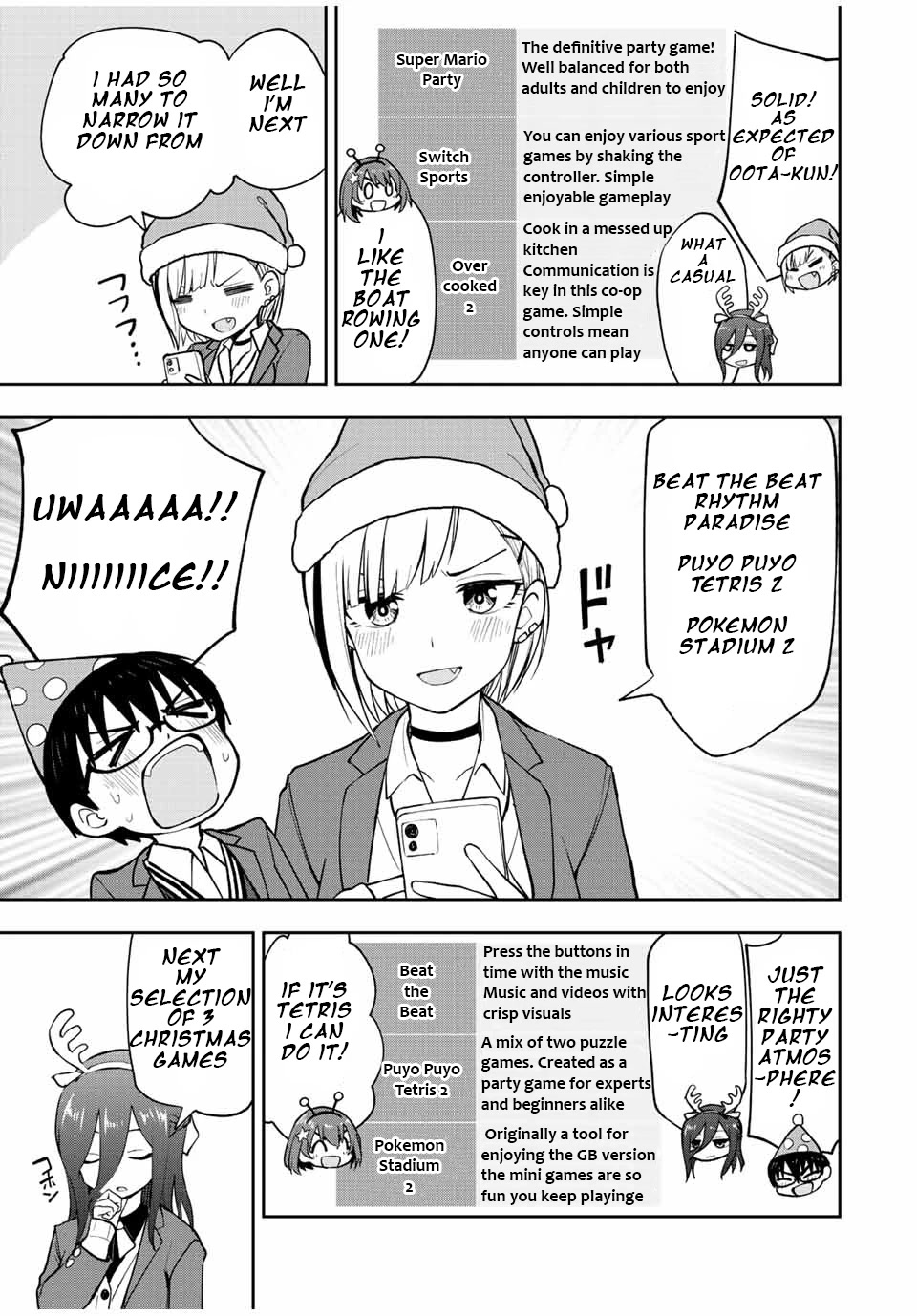 Kimi to Pico-Pico Chapter 52 page 7 - Chapter 52: Christmas Game Competition