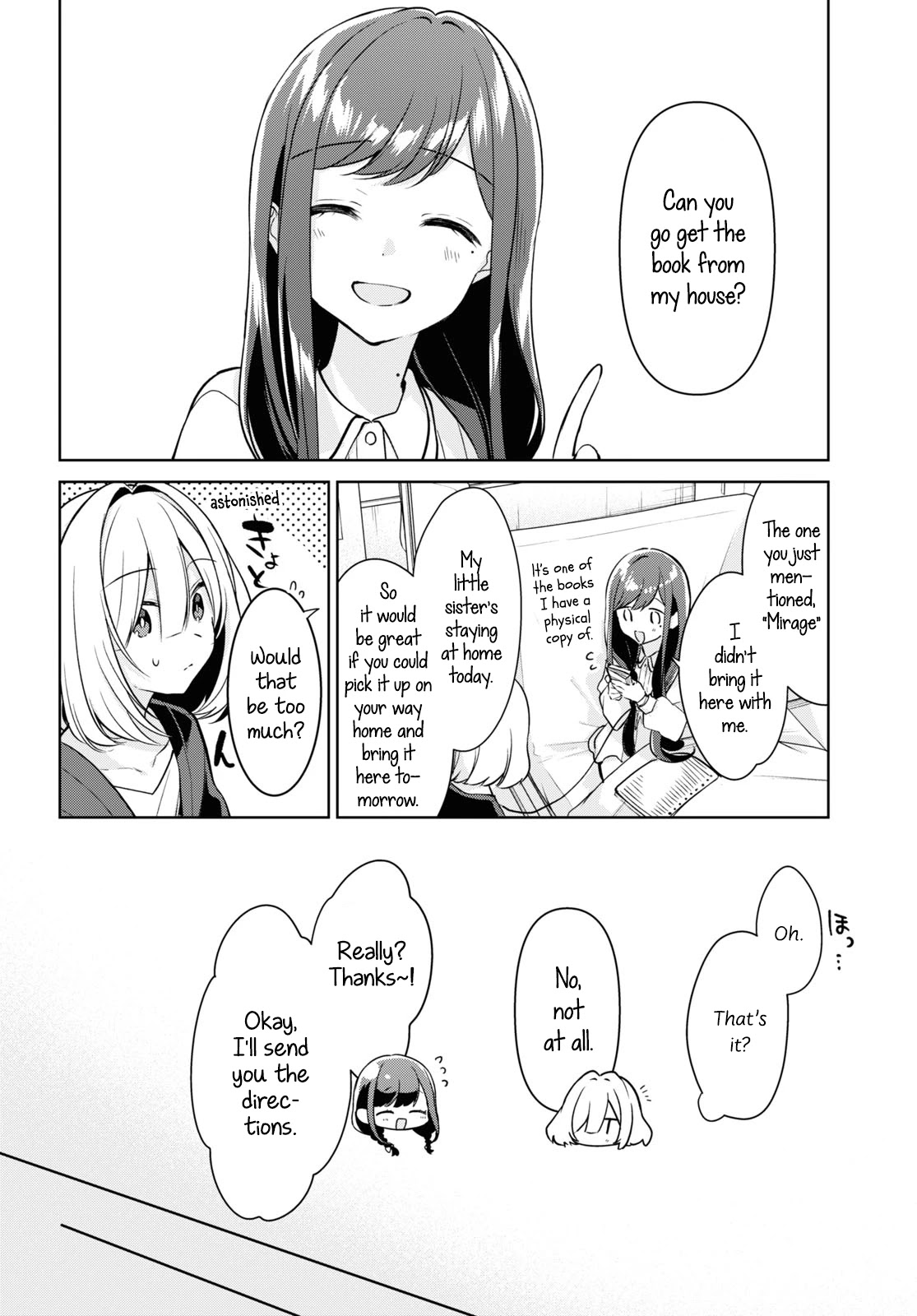 Kimi to Tsuzuru Utakata Chapter 20 page 10 - Chapter 20: Little Sister