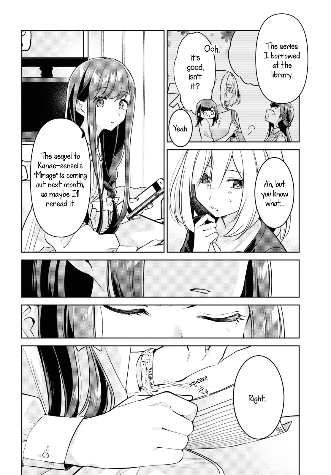 Kimi to Tsuzuru Utakata Chapter 20 page 8 - Chapter 20: Little Sister