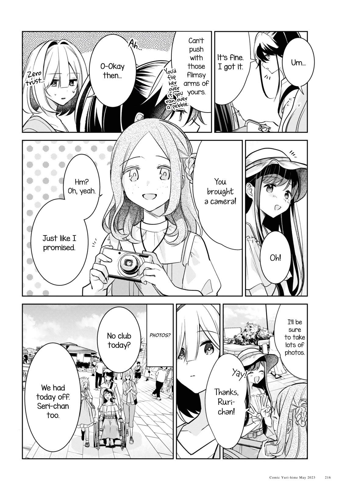 Kimi to Tsuzuru Utakata Chapter 26 page 8 - Chapter 26: Group Outing